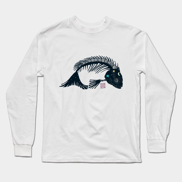 WICCA FISH Long Sleeve T-Shirt by Shall1983